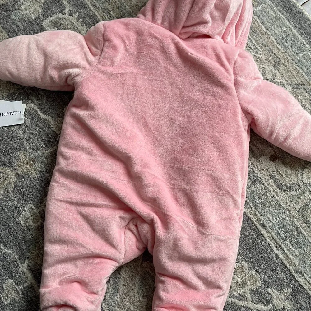 Calvin Klein Jeans Baby Girl Snowsuit NWT